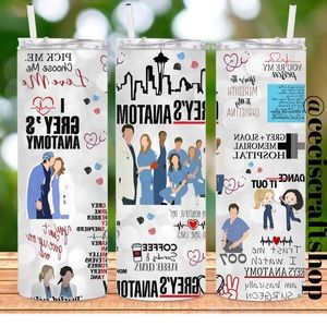 Greys Anatomy 20oz tumbler